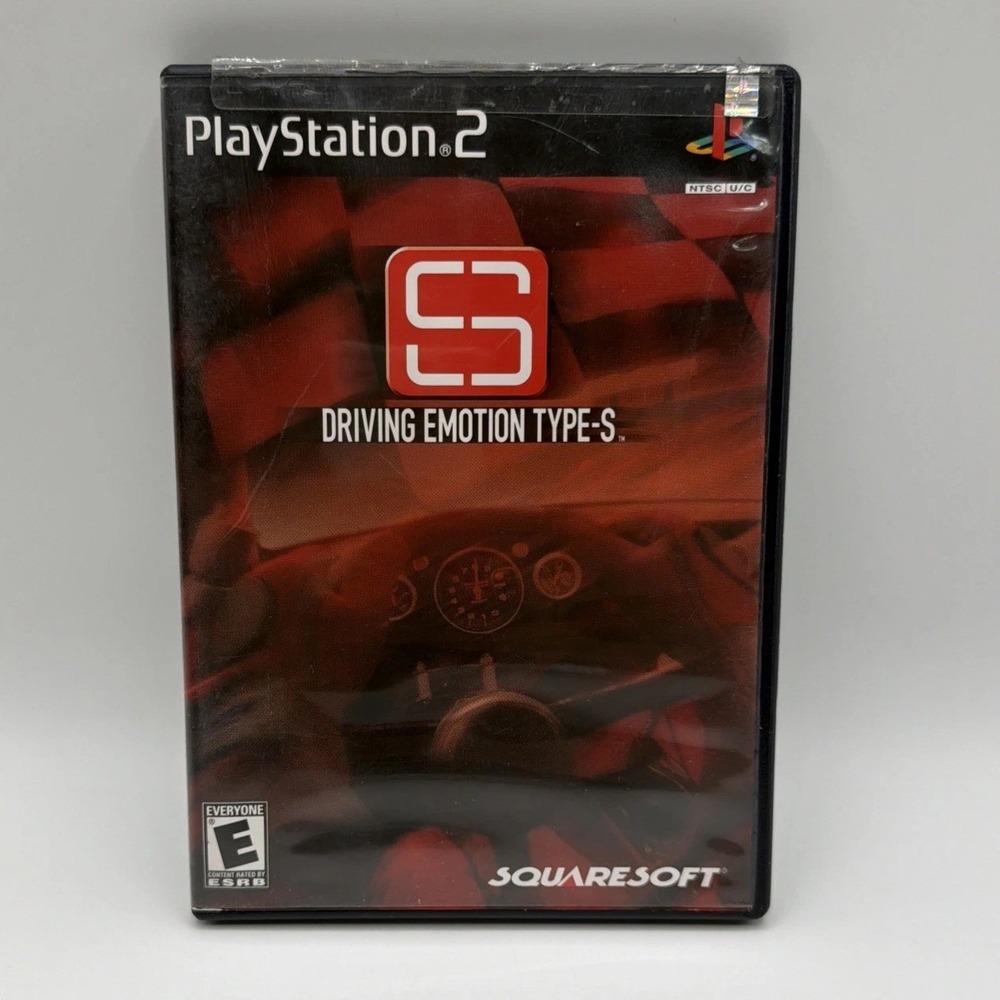 Driving Emotion-Type S - Sony PlayStation 2. Complete in Box w/Manual.